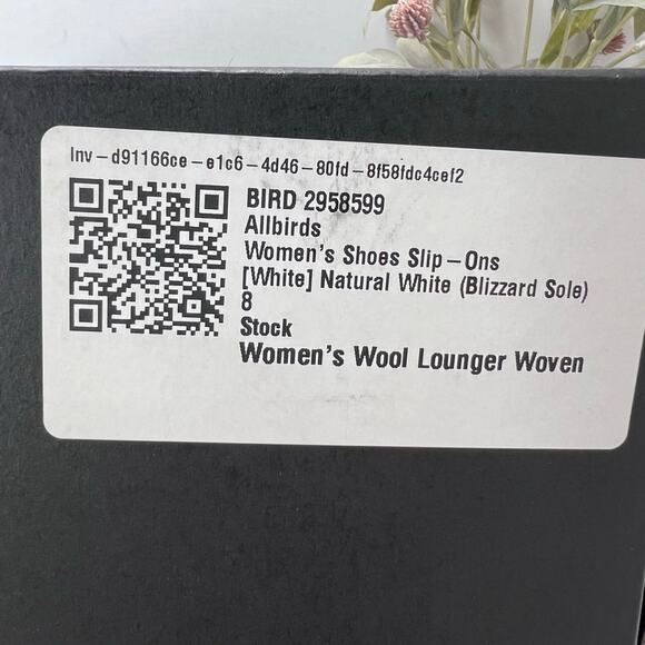 Allbirds Wool Lounger Loafers Natural White (Blizzard Sole) Women 8  Tried On - Picture 10 of 11